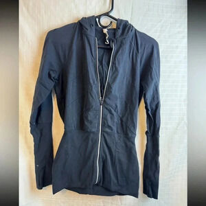 Lululemon Dance Studio Full Zip Hooded Jacket Black - Women’s Size 4